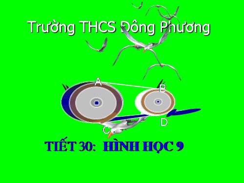 Chương II. §7-8. Vị trí tương đối của hai đường tròn