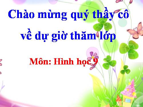 Chương IV. §3. Hình cầu - Diện tích mặt cầu và thể tích hình cầu