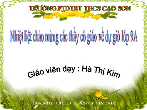 Chương III. §9. Độ dài đường tròn, cung tròn