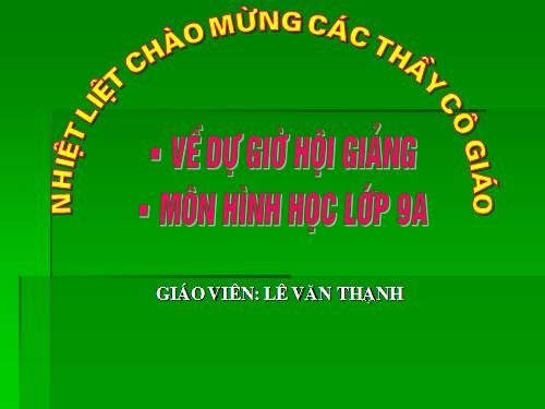 Chương III. §10. Diện tích hình tròn, hình quạt tròn