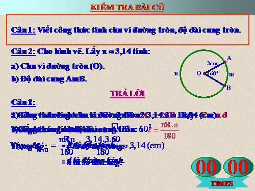 Chương III. §10. Diện tích hình tròn, hình quạt tròn
