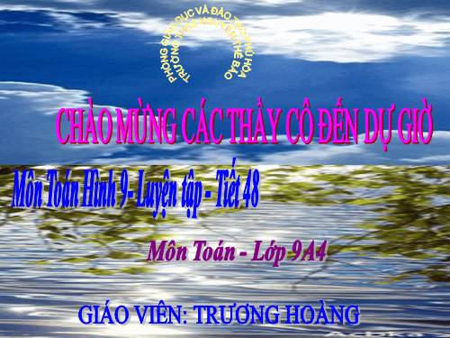 Các bài Luyện tập