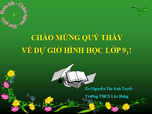 Chương II. §6. Tính chất của hai tiếp tuyến cắt nhau