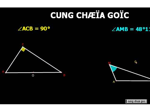 Chương III. §6. Cung chứa góc