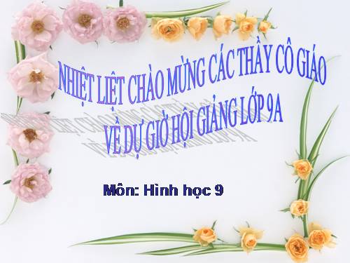 Chương II. §4. Vị trí tương đối của đường thẳng và đường tròn