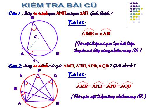 Chương III. §6. Cung chứa góc