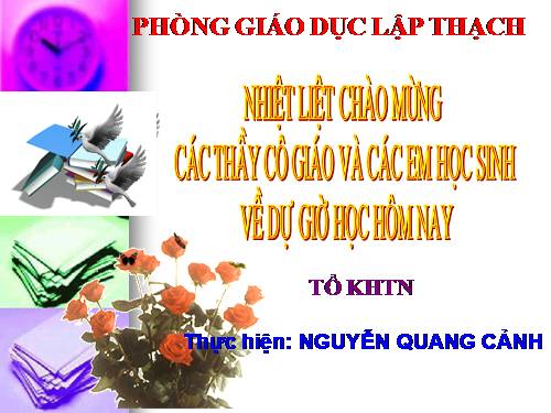 Chương II. §3. Liên hệ giữa dây và khoảng cách từ tâm đến dây