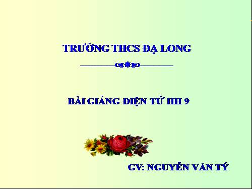 Chương II. §2. Đường kính và dây của đường tròn