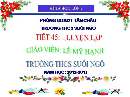 Các bài Luyện tập