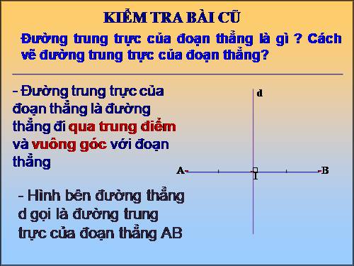 Chương II. §1. Sự xác định đường tròn. Tính chất đối xứng của đường tròn