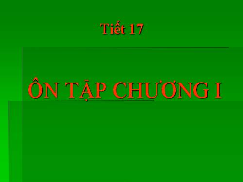 Ôn tập Chương I. Hệ thức lượng trong tam giác vuông