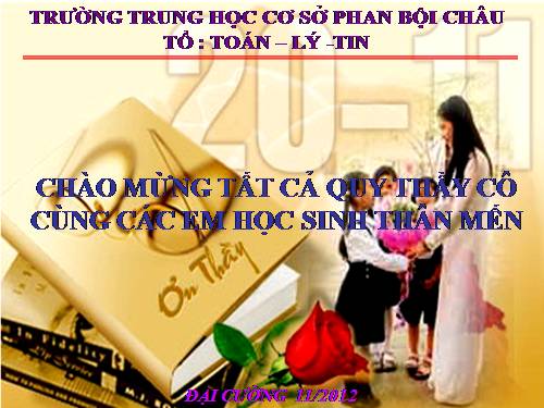 Chương II. §4. Vị trí tương đối của đường thẳng và đường tròn