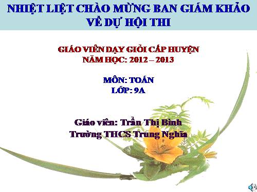 Chương IV. §2. Hình nón - Hình nón cụt - Diện tích xung quanh và thể tích của hình nón, hình nón cụt