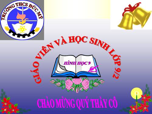 Chương IV. §1. Hình trụ - Diện tích xung quanh và thể tích của hình trụ