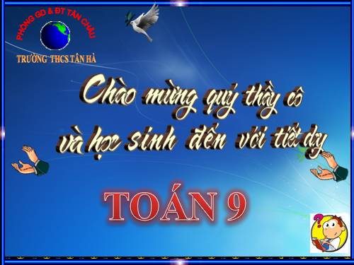 Chương III. §1. Góc ở tâm. Số đo cung