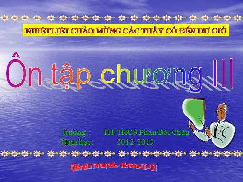 Chương III. §5. Góc có đỉnh ở bên trong đường tròn. Góc có đỉnh ở bên ngoài đường tròn