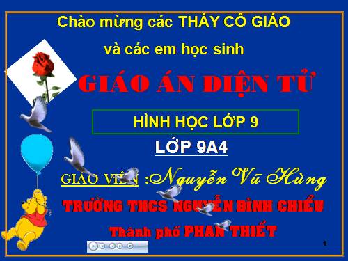 Chương IV. §1. Hình trụ - Diện tích xung quanh và thể tích của hình trụ