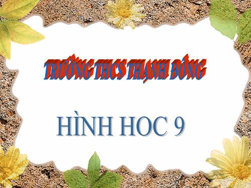 Chương III. §8. Đường tròn ngoại tiếp. Đường tròn nội tiếp