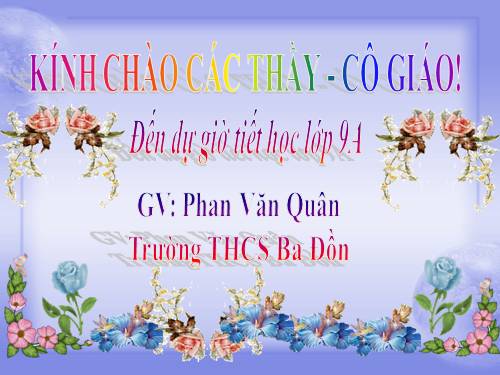 Chương III. §7. Tứ giác nội tiếp