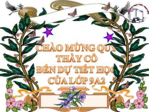 Chương II. §3. Liên hệ giữa dây và khoảng cách từ tâm đến dây