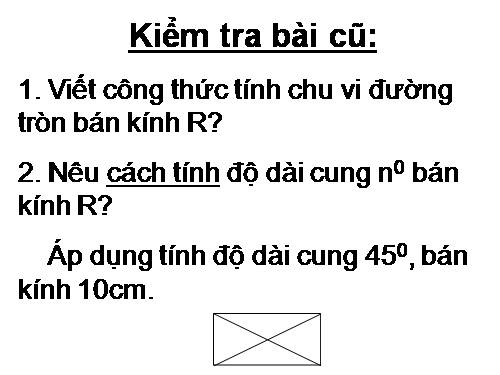 Chương III. §10. Diện tích hình tròn, hình quạt tròn