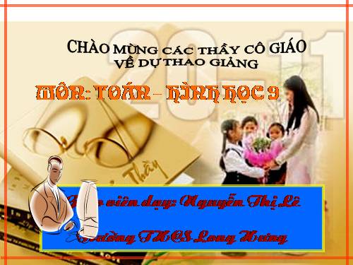 Chương II. §2. Đường kính và dây của đường tròn