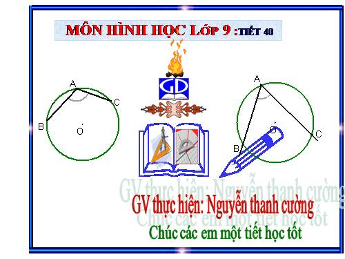 Chương III. §3. Góc nội tiếp