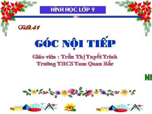 Chương III. §3. Góc nội tiếp