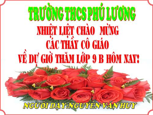 Chương IV. §3. Hình cầu - Diện tích mặt cầu và thể tích hình cầu