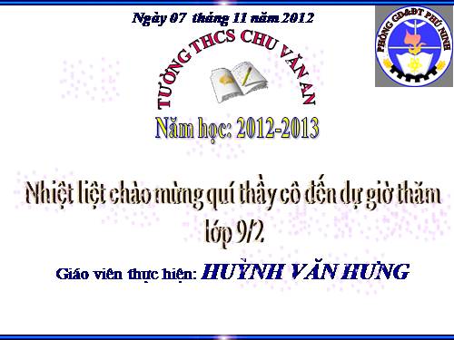 Chương II. §4. Vị trí tương đối của đường thẳng và đường tròn