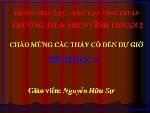 Chương III. §4. Góc tạo bởi tia tiếp tuyến và dây cung