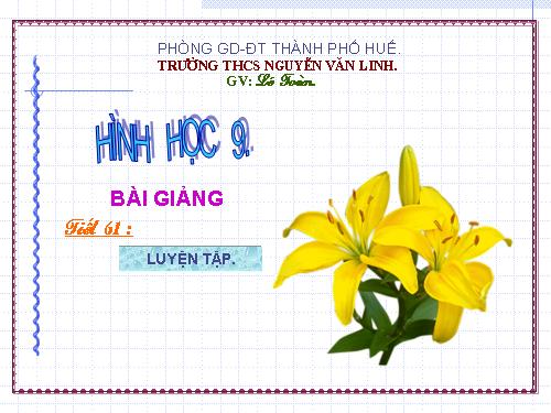 Các bài Luyện tập