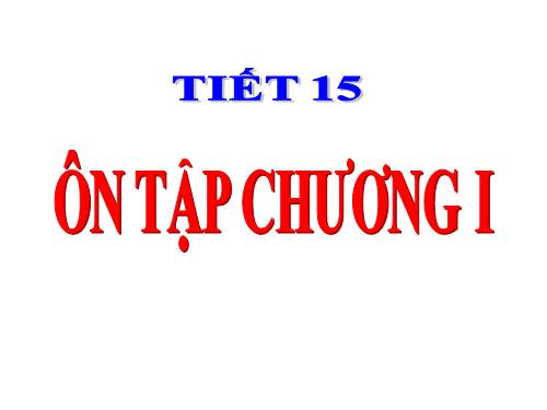 Ôn tập Chương I. Hệ thức lượng trong tam giác vuông