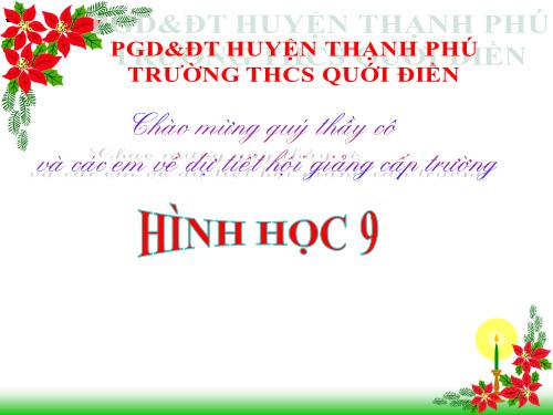 Chương IV. §1. Hình trụ - Diện tích xung quanh và thể tích của hình trụ