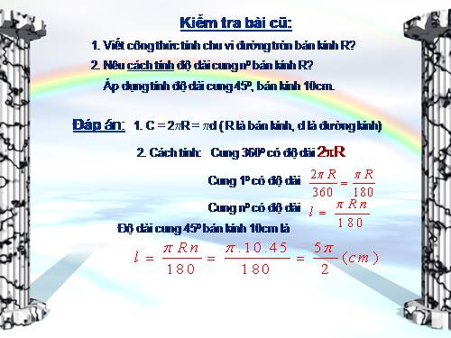 Chương III. §10. Diện tích hình tròn, hình quạt tròn