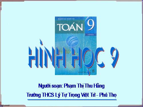 Chương IV. §2. Hình nón - Hình nón cụt - Diện tích xung quanh và thể tích của hình nón, hình nón cụt