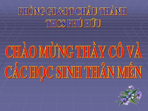 Chương II. §6. Tính chất của hai tiếp tuyến cắt nhau