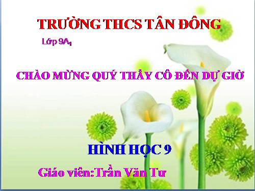 Chương III. §4. Góc tạo bởi tia tiếp tuyến và dây cung