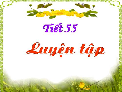 Các bài Luyện tập