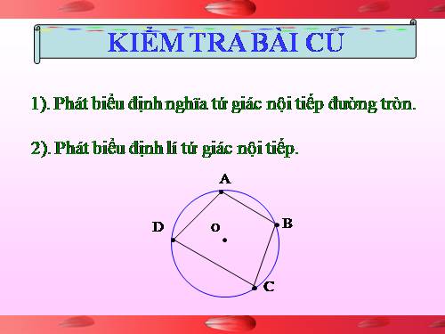 Chương III. §8. Đường tròn ngoại tiếp. Đường tròn nội tiếp