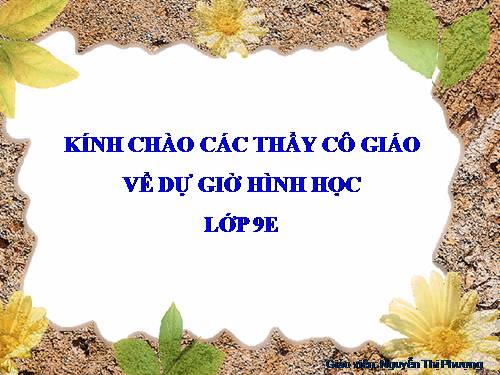 Chương III. §8. Đường tròn ngoại tiếp. Đường tròn nội tiếp