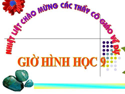 Chương III. §9. Độ dài đường tròn, cung tròn