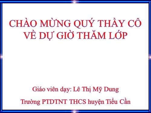 Chương III. §2. Liên hệ giữa cung và dây