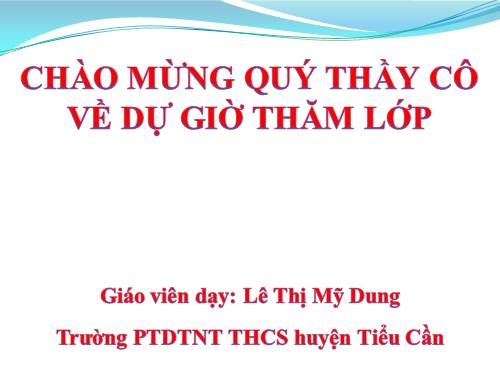 Chương II. §3. Liên hệ giữa dây và khoảng cách từ tâm đến dây