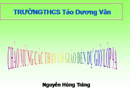 Chương II. §2. Đường kính và dây của đường tròn