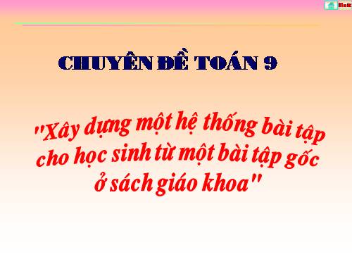 Ôn thi THPT tứ giác nội tiếp