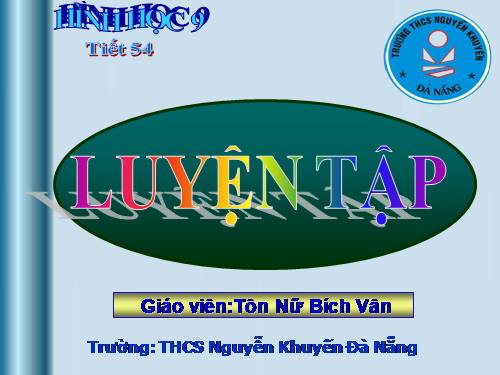 LT:Diện tích hình nón hình tròn