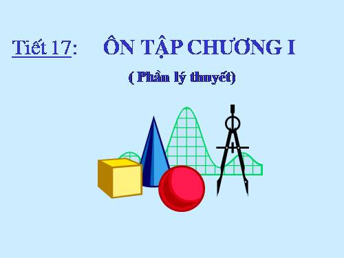 Ôn tập Chương I. Hệ thức lượng trong tam giác vuông