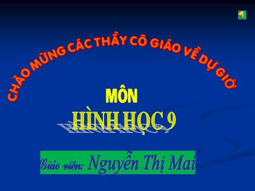 Chương III. §5. Góc có đỉnh ở bên trong đường tròn. Góc có đỉnh ở bên ngoài đường tròn