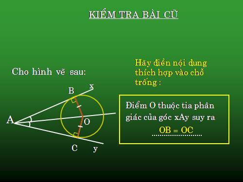 Chương II. §6. Tính chất của hai tiếp tuyến cắt nhau